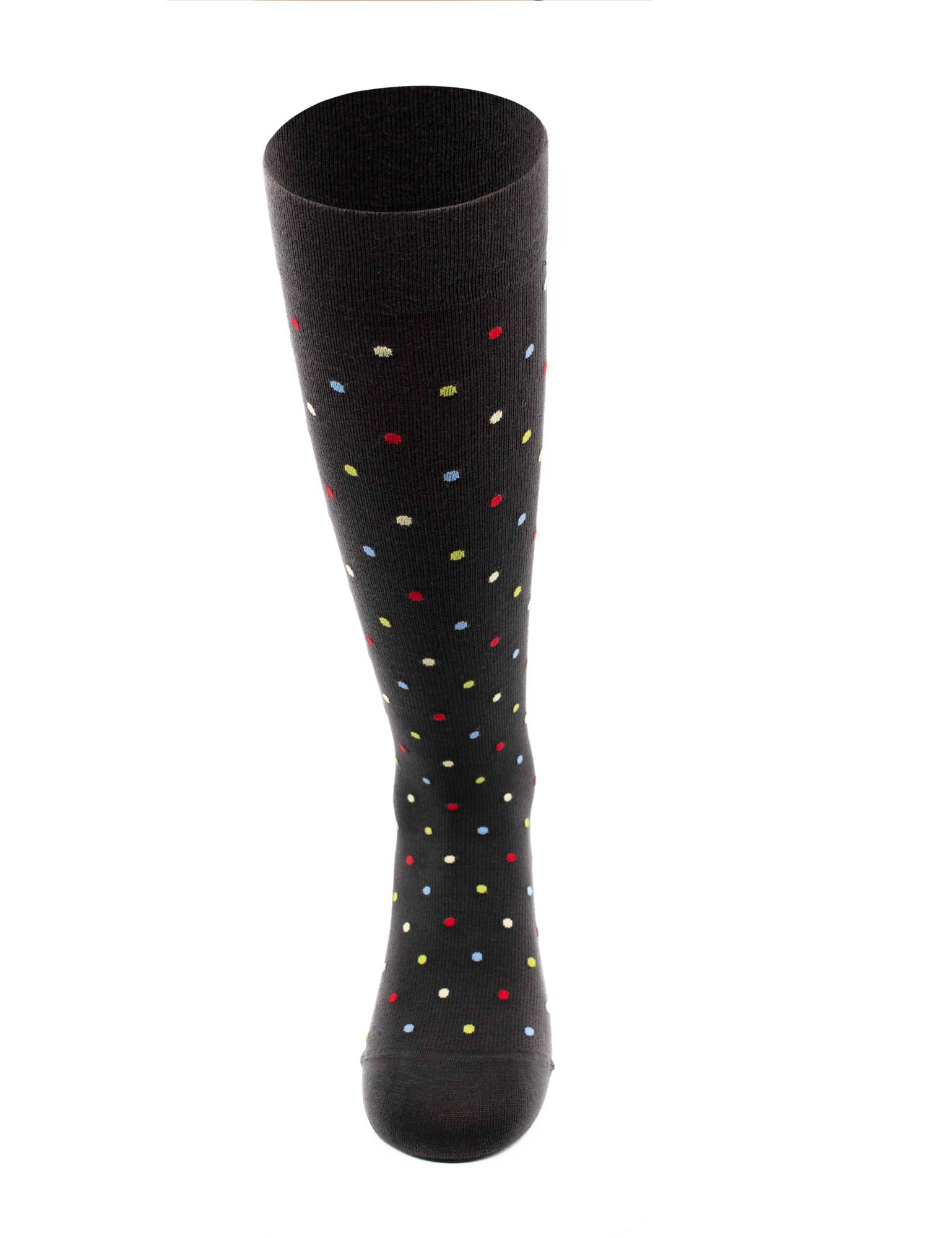 Preventivne kompresijske bombažne dokolenke s kompresijo 15-21 mmHg - s pikicami - Unisex - slika 9