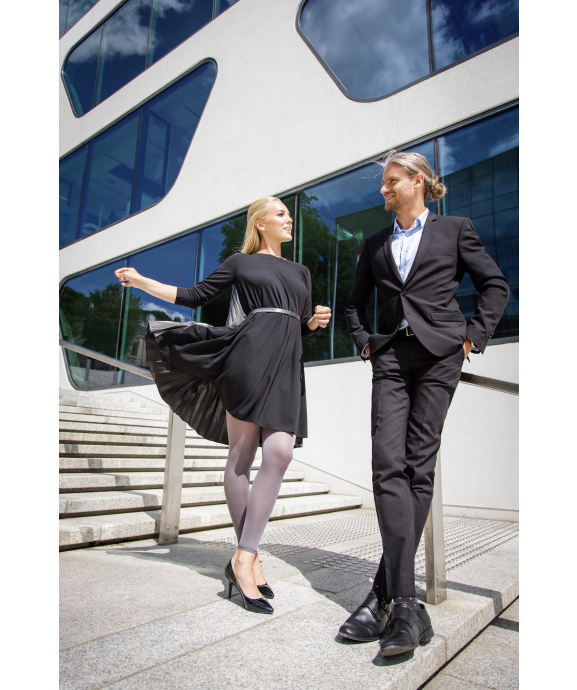 Preventivne kompresijske bombažne dokolenke s kompresijo 15-21 mmHg - s pikicami - Unisex - slika 5