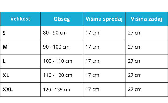 Elastična 3D pletena ledvena opora z ojačitvami