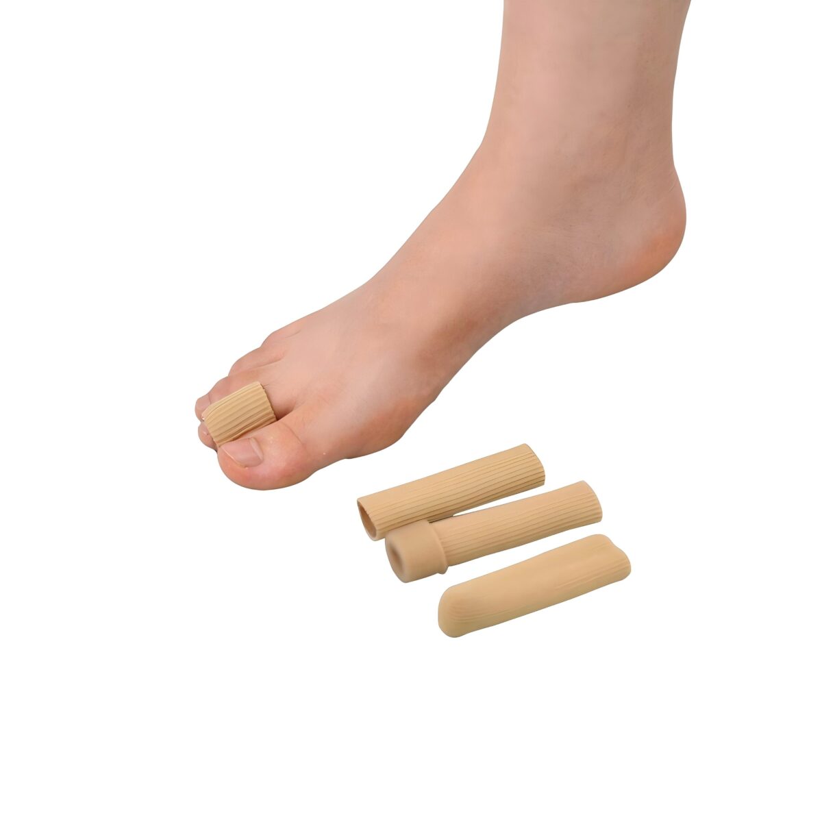 Zaščitna cevka za prst z zaščitnim gelom