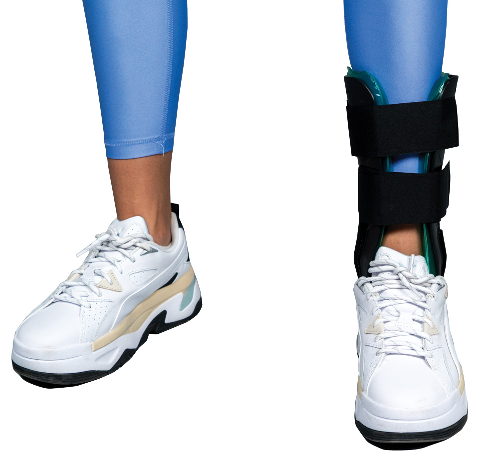 Zračna/gel opornica za gleženj